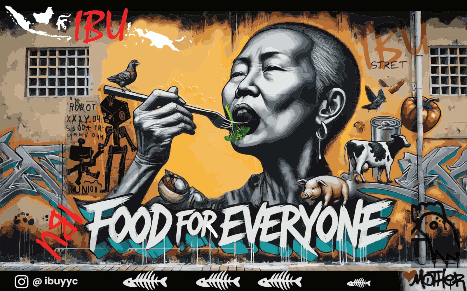 IBU-Restaurant-Mural IBU Restaurant Mural